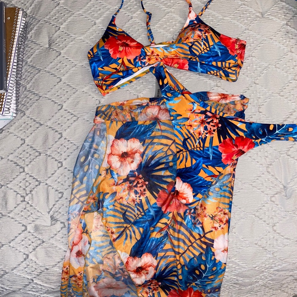 3 pc bathing suit